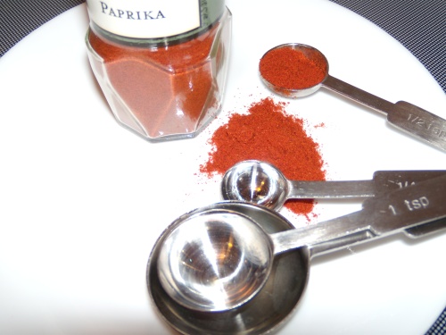 You can always call on me. I make it a personal policy never to run out of paprika.